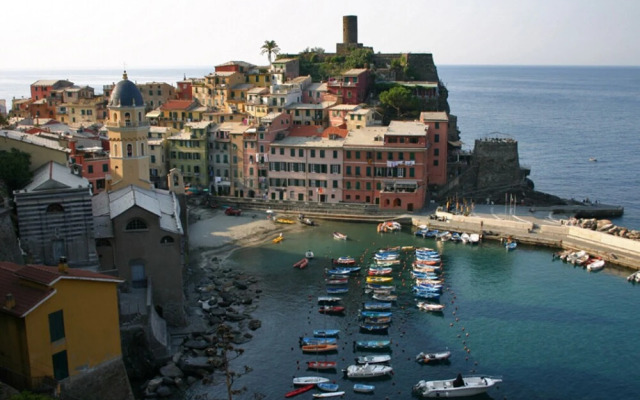 The Terrace in the Heart of Vernazza