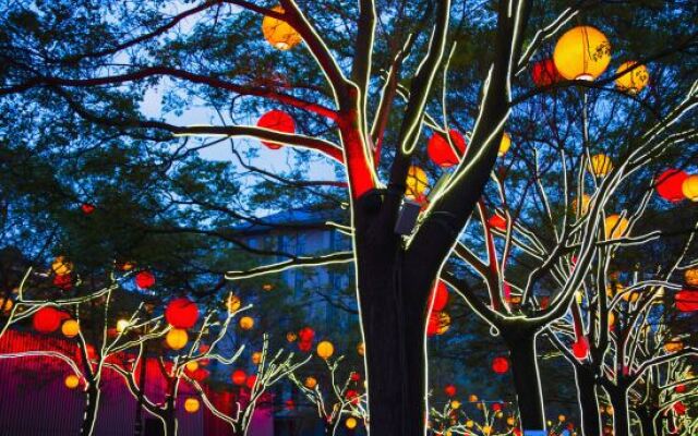 Pod Inn Xi'an Xiaozhai Giant Wild Goose Pagoda