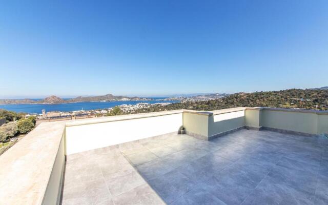 House With Sea And Mountain View In Yalikavak