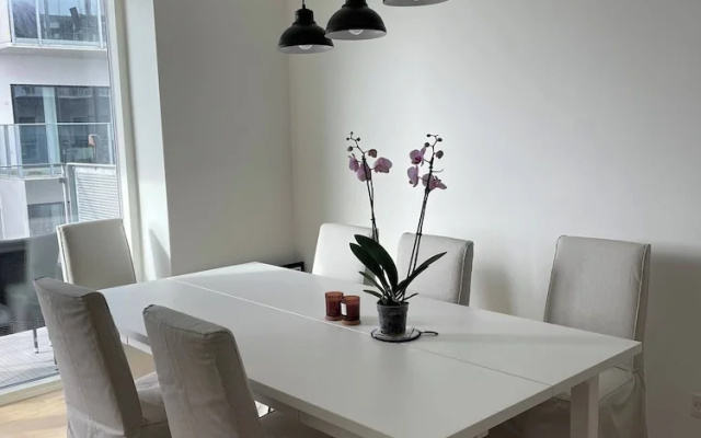 New and Bright Apartment by Aalborg's Havnepromenade