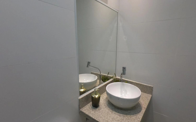 Apart. Acolhedor na Praia de Itapuã