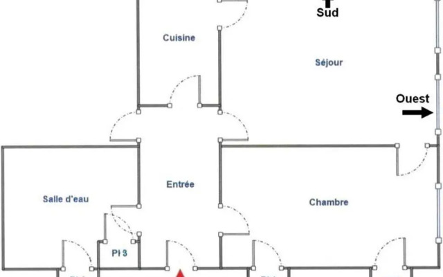 Appartement Bagnères-de-Luchon, 2 pièces, 4 personnes - FR-1-313-165