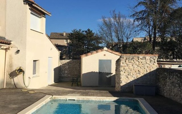 House With 2 Bedrooms in La Calmette, With Private Pool, Enclosed Gard