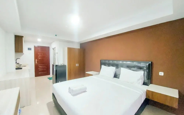 Homey Studio Apartment At Mansyur Residence