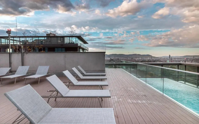 Amazing view over Vienna and infinity pool