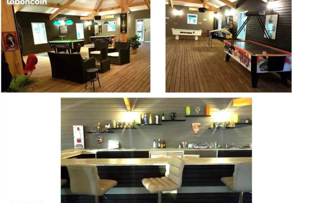 Mobil home climatisé camping la lande avec piscine Mimizan