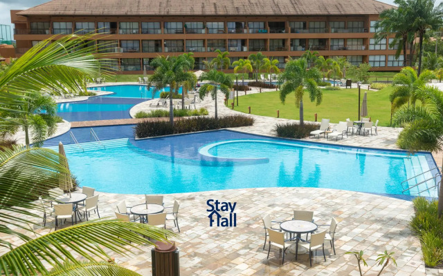 Apt 2QTS-Eco Resort-Condomínio Beira-Mar-SH036