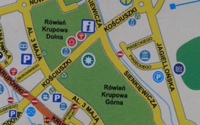 Willa Jagiellonka w Centrum (parking)