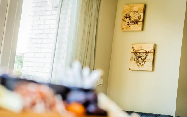Vakantiehuis in hét bomendorp van de Veluwe