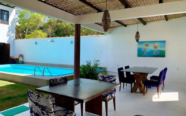 Casa c Piscina em Condom nio na Praia do Espelho