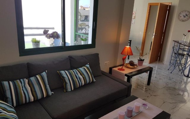 Apartment Casa Palmera only 150 meters to the beach, heated pool, wifi, SAT-TV, balcony with poolview