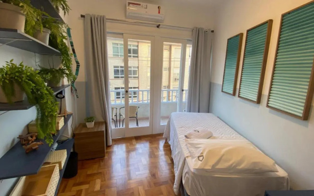 Apartamento encantador em prédio histórico