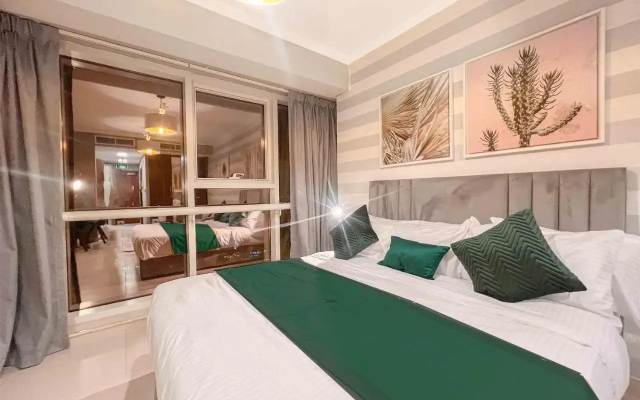 Cosmos Living Luxurious Studio Near Dubai Marina - Hotel in Dubaï - Photo 3