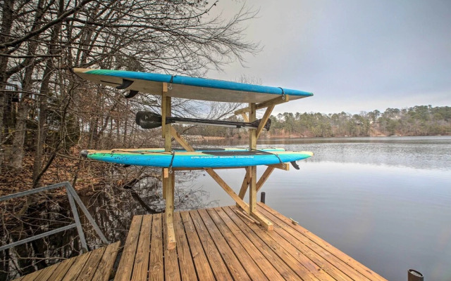 Lakefront & Trailside Escape w/ Private Dock +deck
