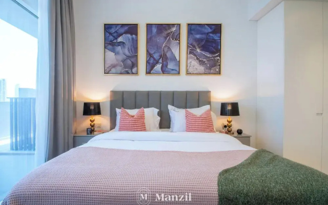 Manzil-1BR Apt with Pool in JVC