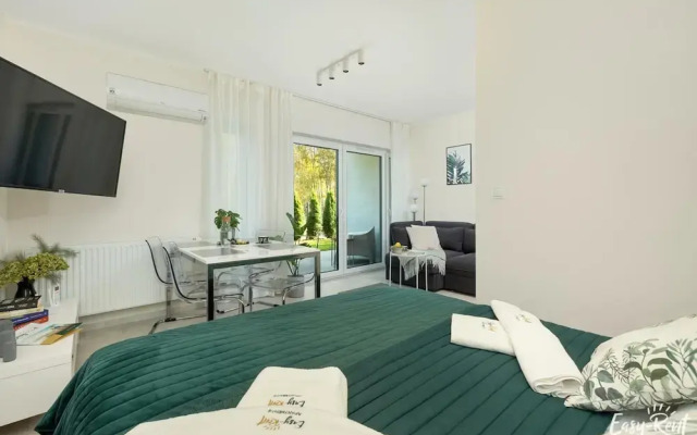 Holiday Studio With Terrace and Garden, Niechorze
