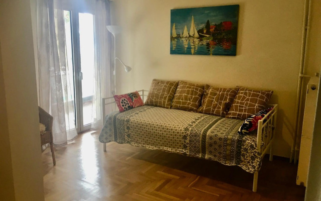 Luxury apartment near metro-Athens view