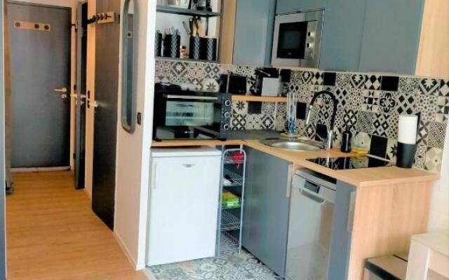 Valfrejus Studio 19m2 cosy 4 couchages 60 m des pistes