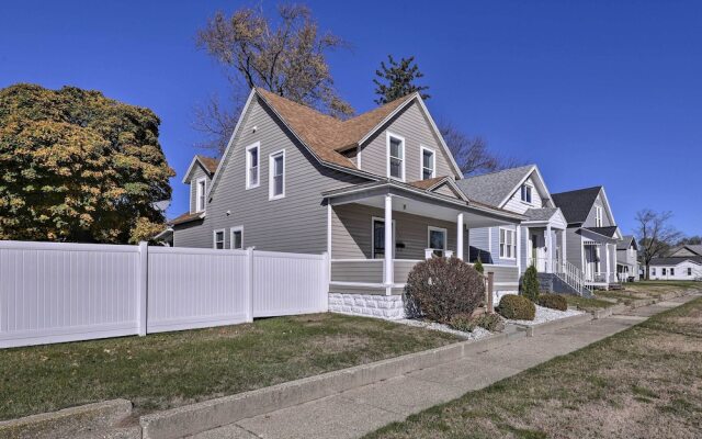 Muskegon Getaway w/ Fire Pit, Patio < 1 Mi to Lake