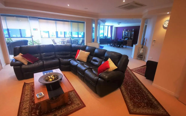 Large luxury apartment located right in town