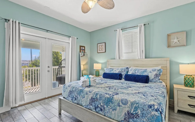 Seafoam Beautiful 3BR Home With Heated Private Pool - 4 Min Walk to Beach!