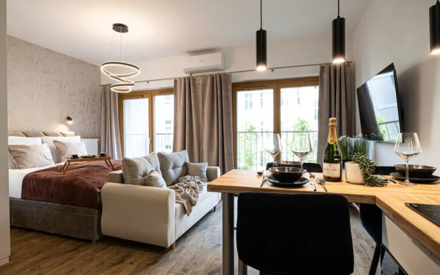 Nuevo Studio Nowy Port Balkon Klimatyzacja