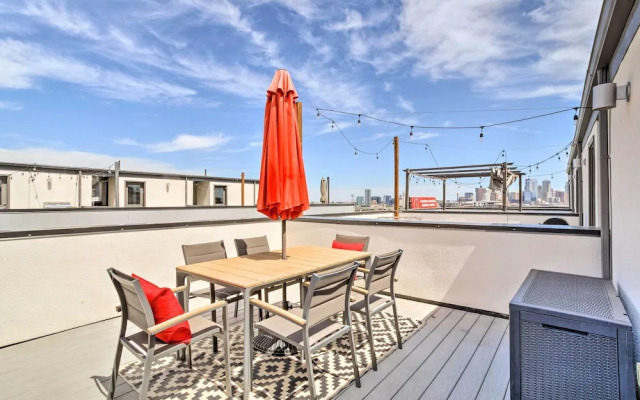 City Skyline Views: Upscale Denver Townhome