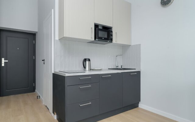 Stylish Grey Studio in Poznan by Renters