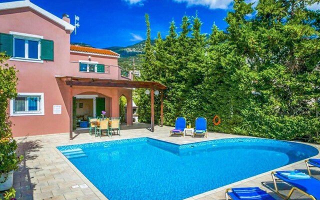 Villa Thalia Katerina Large Private Pool Walk to Beach Sea Views A C Wifi Car Not Required - 2412