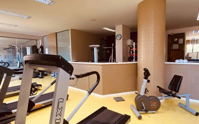 Apart-hotel, piscina, TV a cabo, academia