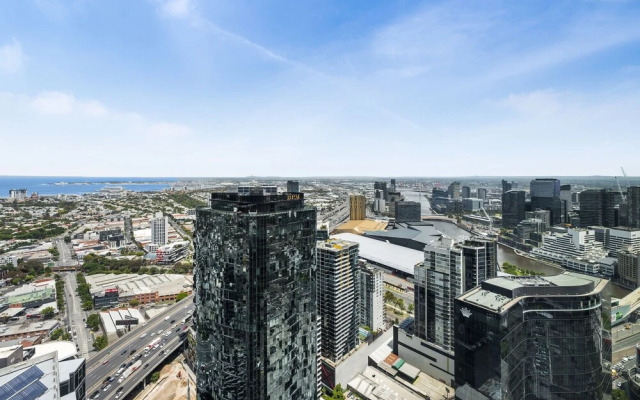 Melbourne City Apartments Panoramic Skyview Penthouse