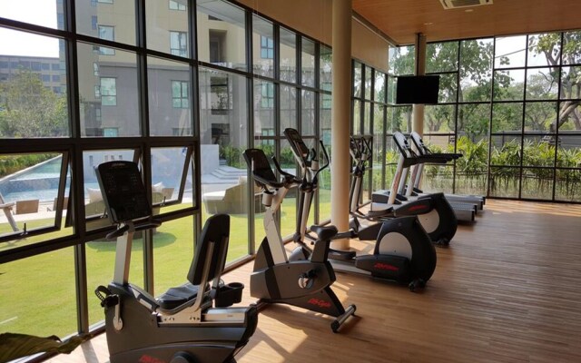 The Relaxing Room Pool Access at Rain Resort Condominium Cha Am- Hua Hin