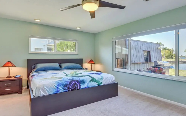 Waterfront Palmetto Home w/ Private Pool & Dock!