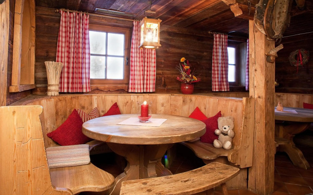 Appartement Rossalm mit Sauna