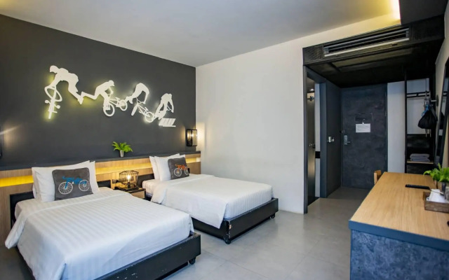 The VELO'S hotel and BMX Pump Track