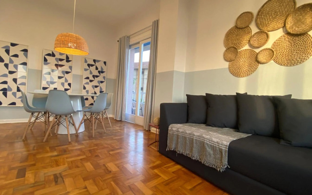 Apartamento encantador em prédio histórico