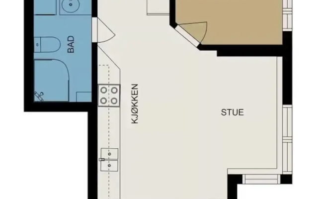 Aurora Borealis Apartment - Sleeps 3 - Parking