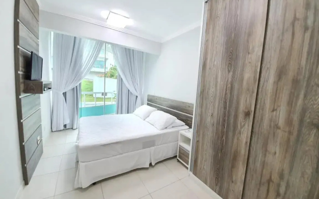 Casa -Peró,Condomínio Residencial Ocean Green -3 quartos c/ar