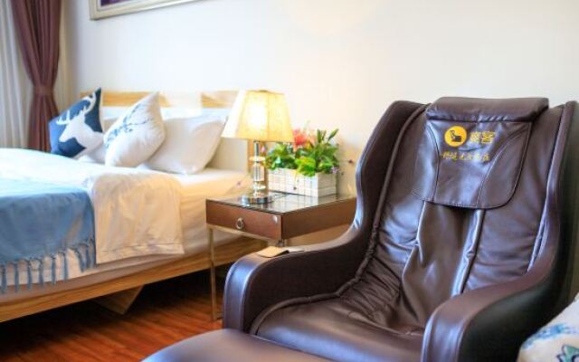 BaiHe International Apartment hotel Luogang Wanda Plaza Branch