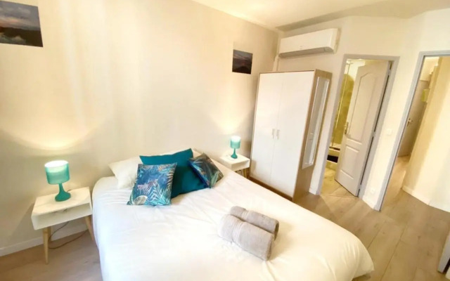 2 bedrooms 2 bathrooms 1 min Palais & beaches