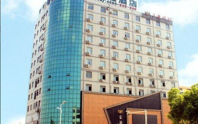 GreenTree Inn Anhui Fuyang Funan East Huaihe Road Express Hotel