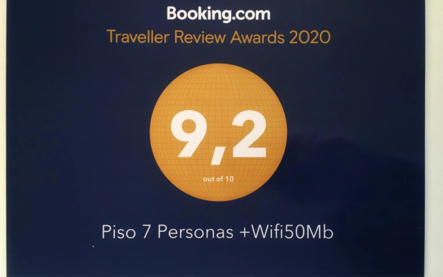 Piso 7 Personas Wifi100Mb