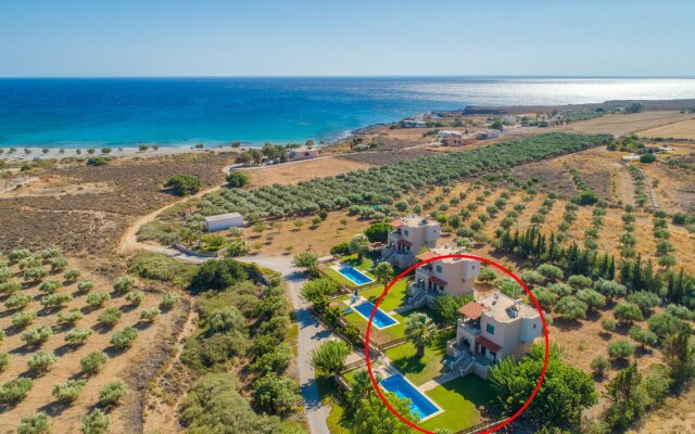 Spiros Beach Villa Large Private Pool Walk to Beach Sea Views A C Wifi Car Not Required - 971