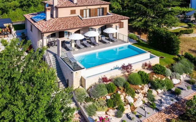 Villa With Pool Surrounded by Woods in Labin