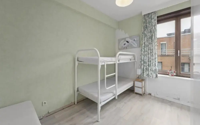 Flat in Blankenberge With Ocean Views