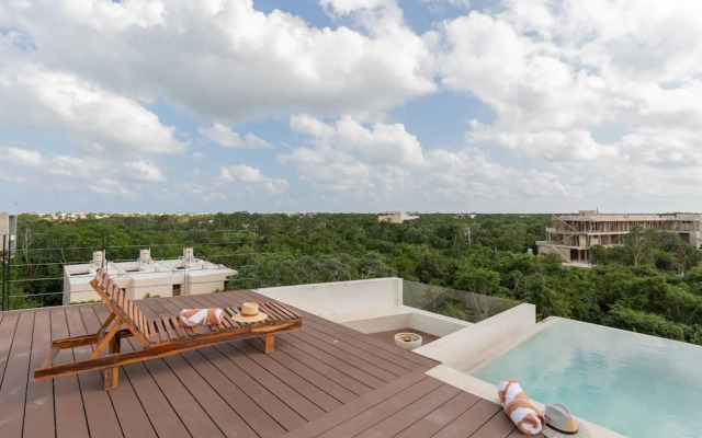 1BR Insta-worthy Loft w Infinity Pool Great Wifi