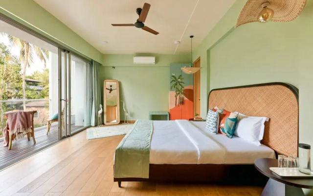 Luxe 3bhk Villa Kosha Pvt Pool - 2km to Beach