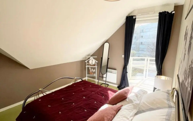 T2 Top Cosy Balcon 150m Des Plages