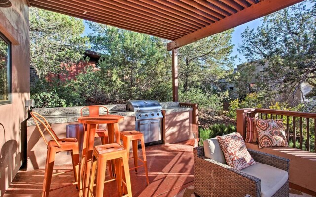 Furnished Patio & Views: West Sedona House!