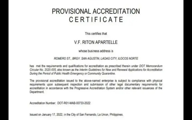 V.F. Riton Apartelle